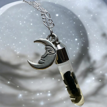 Shadow Moon Black Obsidian