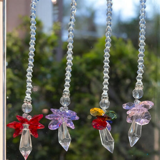 Angel Shaped Crystal Suncatchers