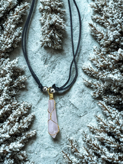 Stone Pendant Necklace