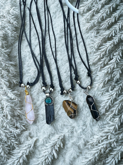 Stone Pendant Necklace